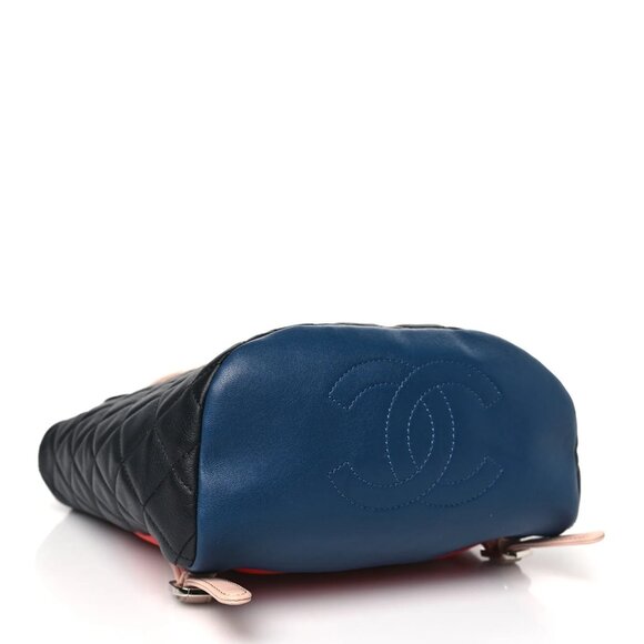 CHANEL Lambskin Quilted Cuba Urban Spirit Backpack Black Shoulder Bag - Picture 10 of 10